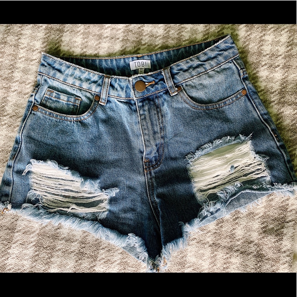 TOBI jean shorts